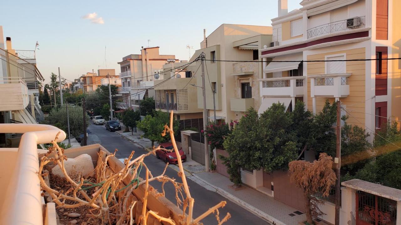 山脚下，舒适温馨海景公寓 Atenas Exterior foto